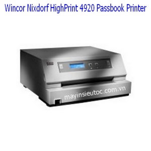 Máy in sổ hộ khẩu Wincor 4920