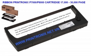 Printronix P7000 standard life ribbon cartridge recoder p/n: 255048- 403 - 30000 Pages