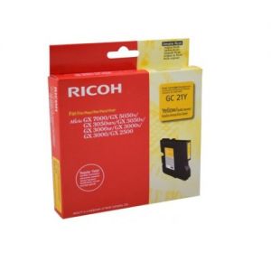 Mực in Ricoh GC21 Yellow Gel Cartridge